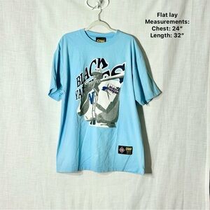 Vintage Negro Leagues Baseball‎ Tee Black Yankees Crossover USA 2XL